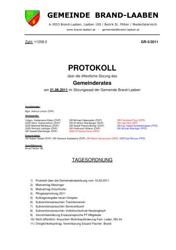 GR-Protokoll 11258-2 (160 KB) - .PDF - Brand-Laaben