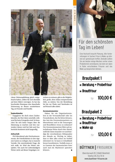 Bielefelds - Hochzeitsmagazin Bielefeld