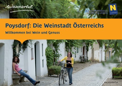 Poysdorf: Die Weinstadt Österreichs
