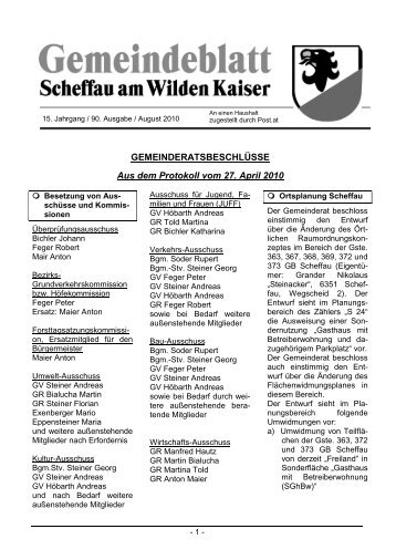 (621 KB) - .PDF - Gemeinde Scheffau am Wilden Kaiser