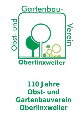 110 Jahre Obst- und Gartenbauverein Oberlinxweiler