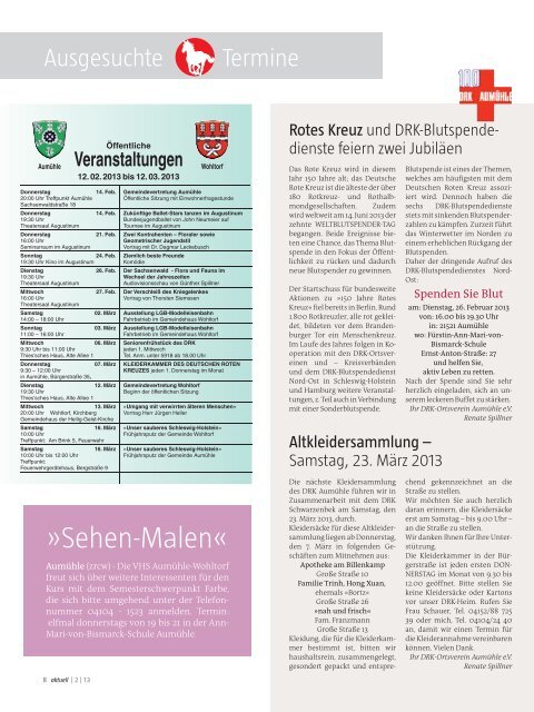 Sachsenwald aktuell - Kurt Viebranz Verlag