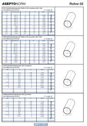 ASEPTONORM Rohre 02 - bei Kossmann Edelstahl
