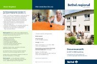 Drevermannstift - Bethel regional