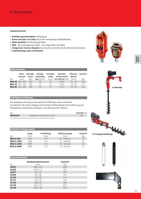 PALFINGER Equipment Katalog Download