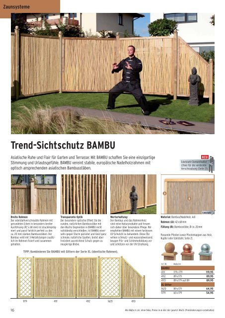 Natürlich Holz! Kreative Ideen und Systeme für Garten und Terrasse