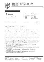 GEMEINDE STAHNSDORF - Ratsinfo-online.net