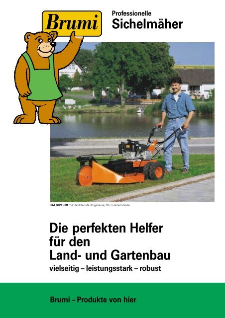 Sichelmäher Die perfekten Helfer für den Land- und Gartenbau