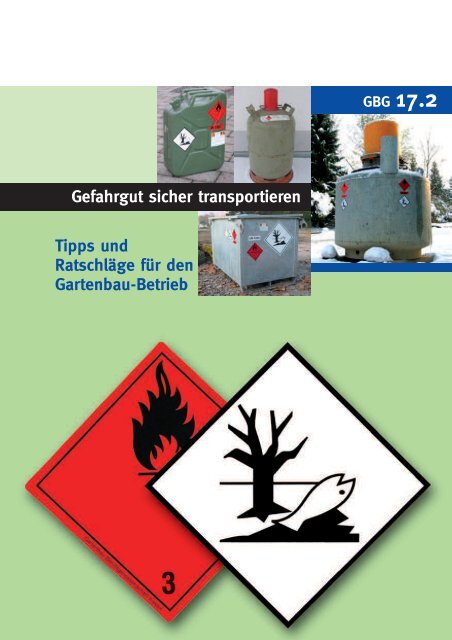Gefahrgut sicher transportieren - GBG 17.2 - LSV