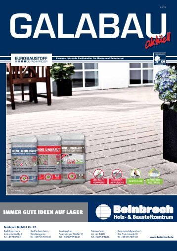 Galabau-Aktuell Ausgabe 3/2012 - Beinbrech GmbH & Co. KG