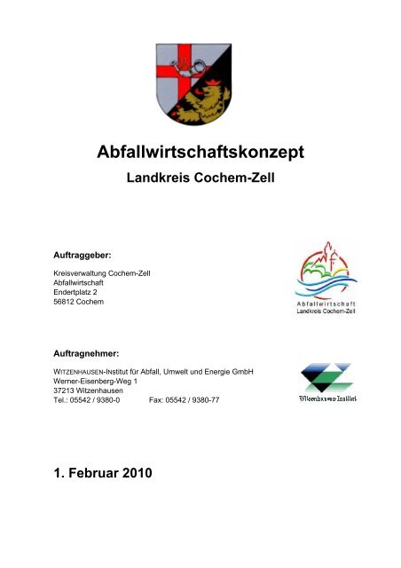 Abfallwirtschaftskonzept.pdf, 1,66 MB - Landkreis Cochem-Zell