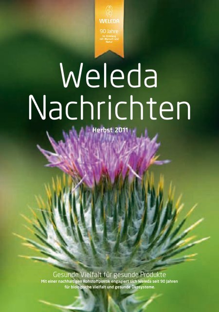 Ausgabe Herbst 2011 - Weleda