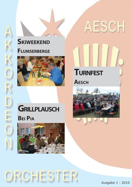 GRILLPLAUSCH TURNFEST - Akkordeon Orchester Aesch