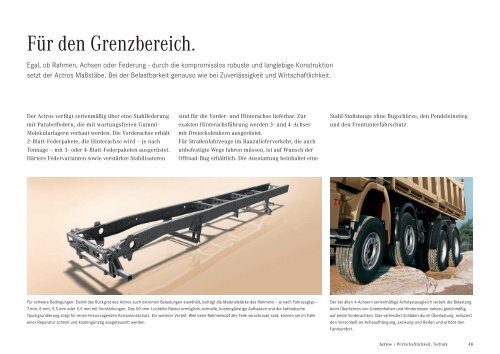 Der Atego. Der Axor. Der Actros. Bauverkehr. 7,5 ... - Mercedes-Benz