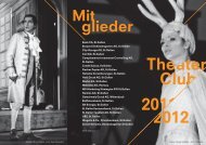 aktuellen Programm - Theater St. Gallen