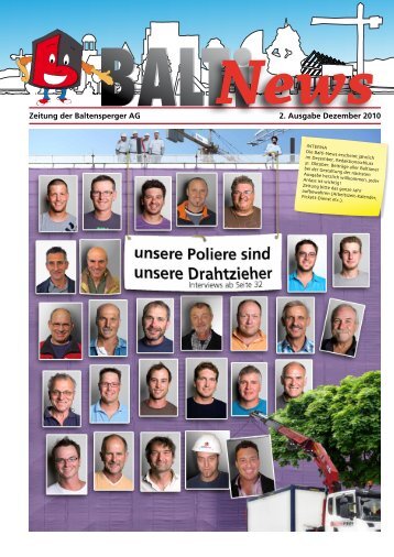 Balti-News 2010 - Baltensperger AG