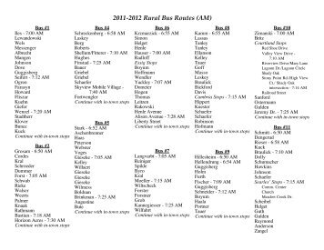 1112 Rural Routes Final.cwk (WP) - New Ulm Area Catholic Schools