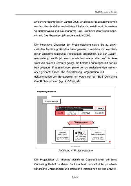 Abschlussbericht zu dem Projekt "Wirkungsorientiertes Controlling"