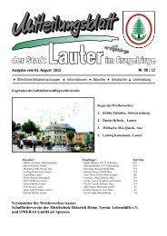 5 - Stadt Lauter / Sachsen