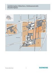 Anfahrtsplan München, Hofmannstraße Standortplan