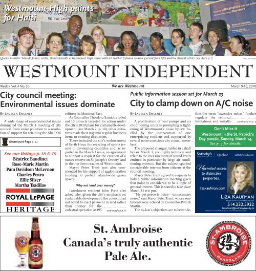 Download - Westmount Independent