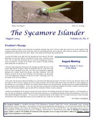 August - Sycamore Island Club