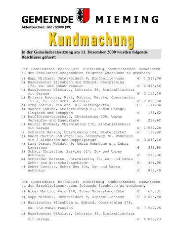 Sitzung (718 KB) - .PDF - Gemeinde Mieming