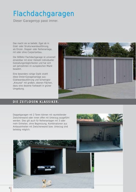 Garagen & Carports Garagen & Carports - HWG-Tec