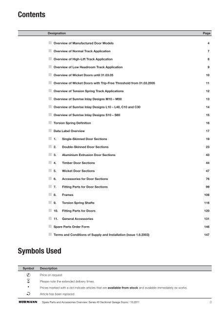 Hormann Subsidiaries And