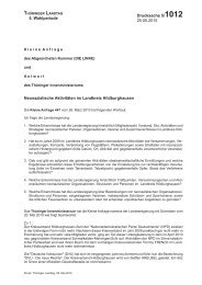 Neonazistische Aktivitäten im Landkreis Hildburghausen