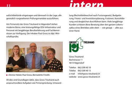 intern - bei Elektro-Fürst Holding AG