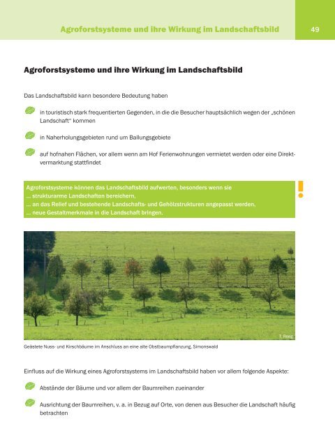 Was sind Agroforstsysteme? - Landespflege Freiburg