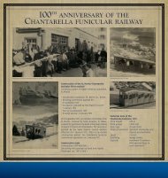100th anniversary of the Chantarella funiCular railway - Engadin St ...