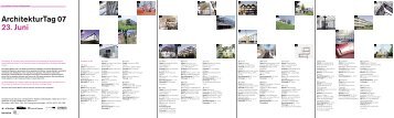 ArchitekturTag07.pdf - Architektur Forum Ostschweiz