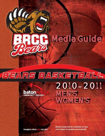 BRCC Media Guide BB.indd - Baton Rouge Community College