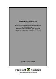 VwVKvA - Geobasisinformation und Vermessung Sachsen ...