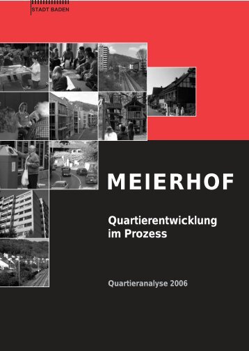 Bericht Quartieranalyse Meierhof - Baden