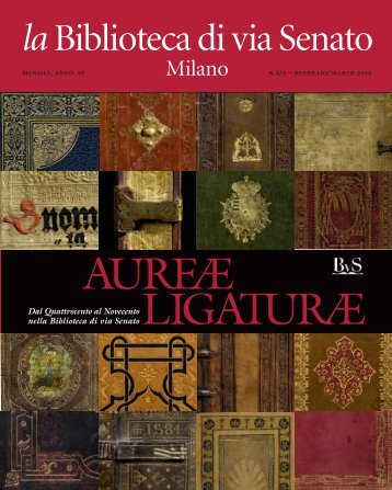 Scarica l'edizione di febbraio / marzo - Biblioteca di via Senato