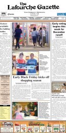 Sunday, November 25,2012 - The Lafourche Gazette