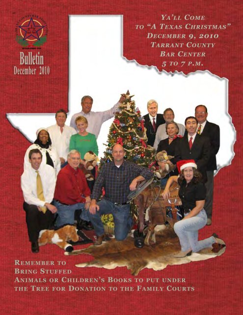 December 2010 - Tarrant County Bar Association