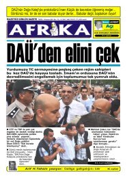 5 Temmuz 2009 - Afrika Gazetesi