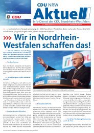 Wir in Nordrhein-Westfalen schaffen das! - CDU Landtagsfraktion ...