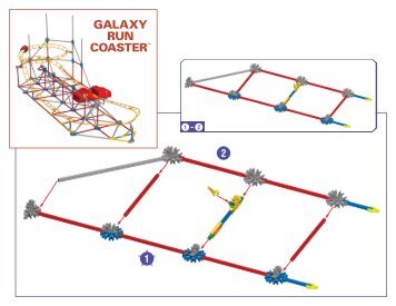 GALAXY RUN COASTER™ - K'nex