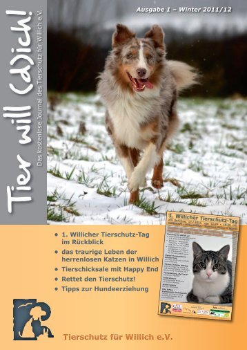 Ausgabe 1 (5,7 MB) - Tierschutz Willich eV