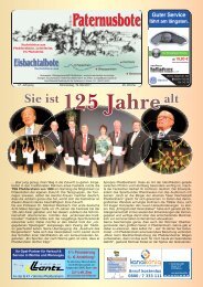 Sie ist 125 Jahrealt € 49,00 - Paternusbote