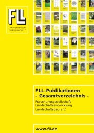 FLL-Publikationen - Gesamtverzeichnis -