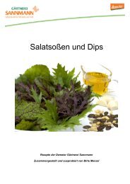 Sannmanns Dressing- und Dip-Rezepte (PDF) - Demeter Gärtnerei ...