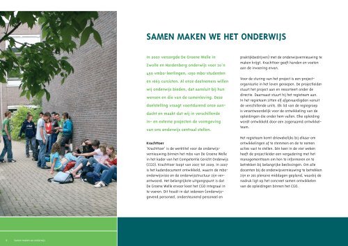 samen maken we het onderwijs - De Groene Welle