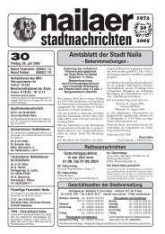 stadtnachrichten - Stadt Naila