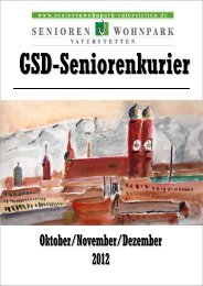 Den GSD Seniorenkurier 04/2012 vollständig anzeigen.
